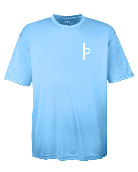 OFFICIAL Pickleball Men's Blue Cool & Dry Performance Classic T-Shirt