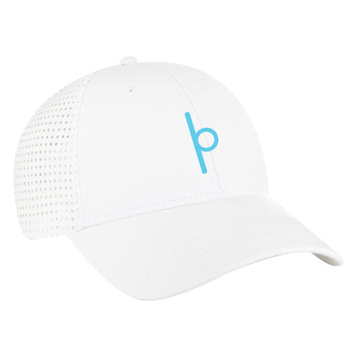 Unisex Cool fit performance white official pickleball hat