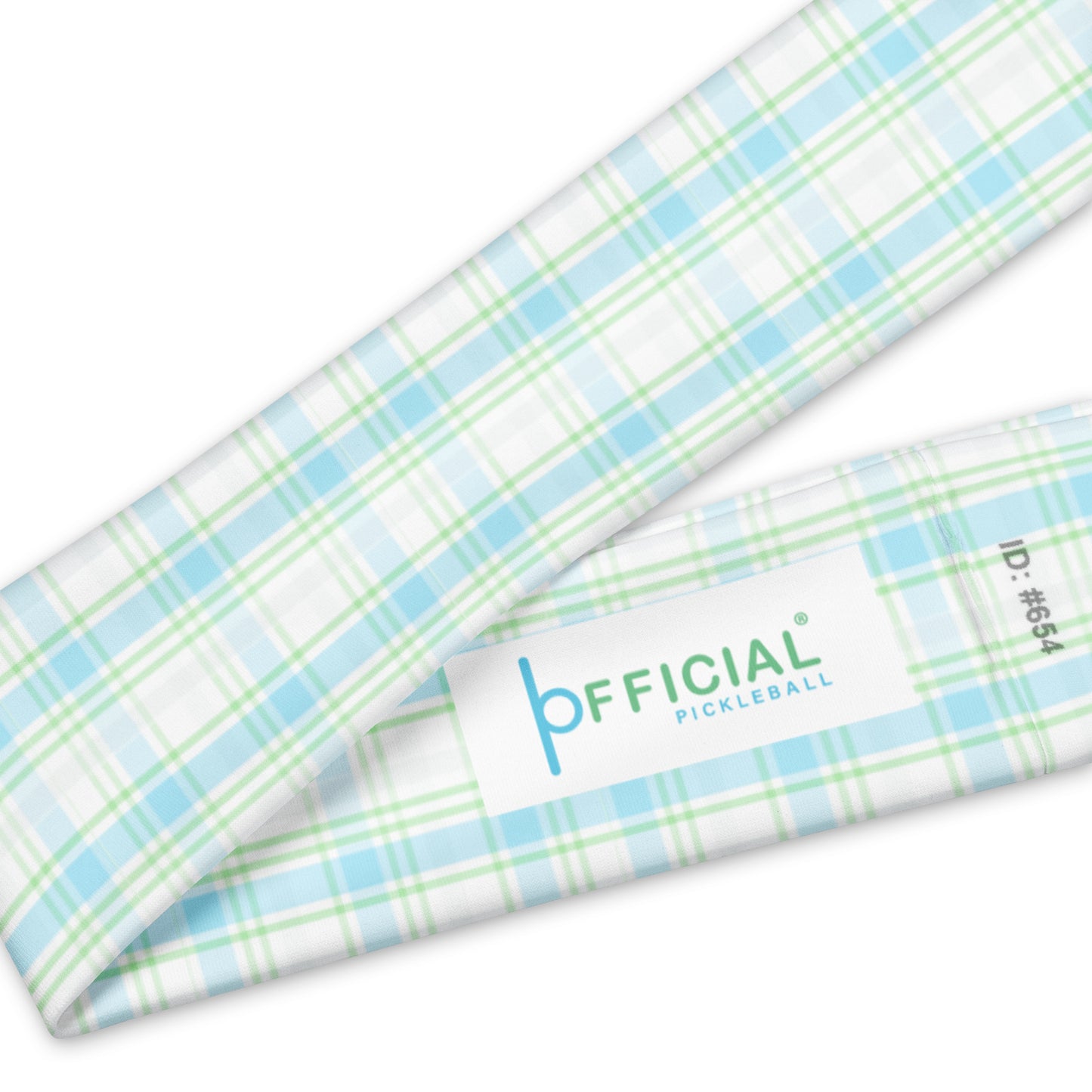 OFFICIAL Pickleball Headband - Plaid