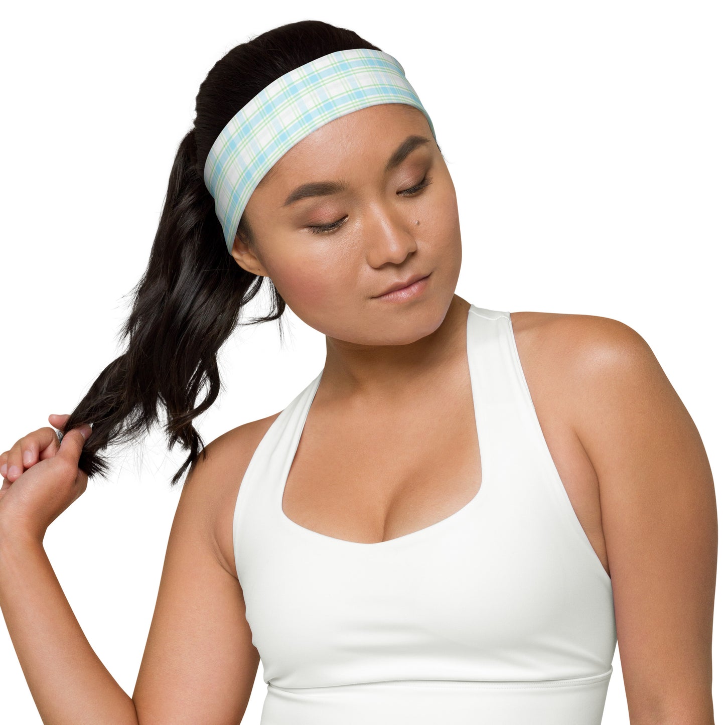 OFFICIAL Pickleball Headband - Plaid